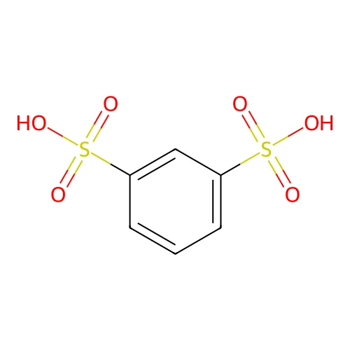 1,3-Benzenedisulfonic acid structure
