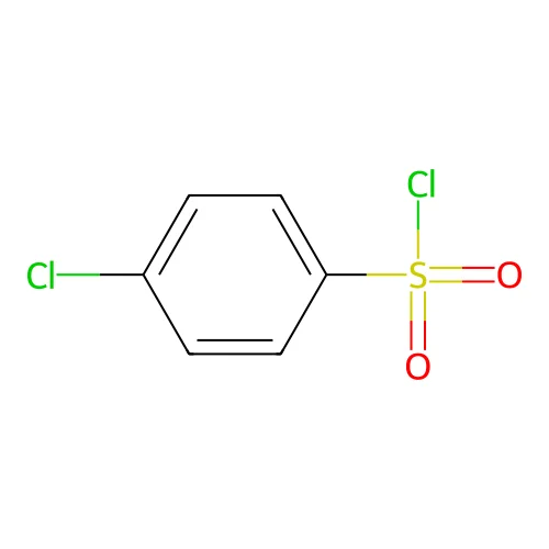 4-Chlorobenzenesulfonyl chloride structure