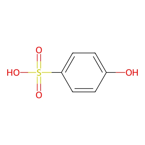 4-Hydroxybenzenesulfonic acid structure