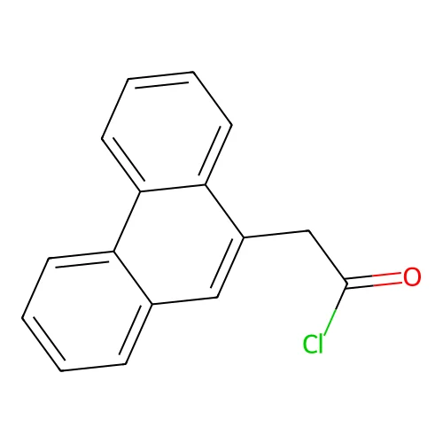 2-phenanthren-9-ylacetyl Chloride structure