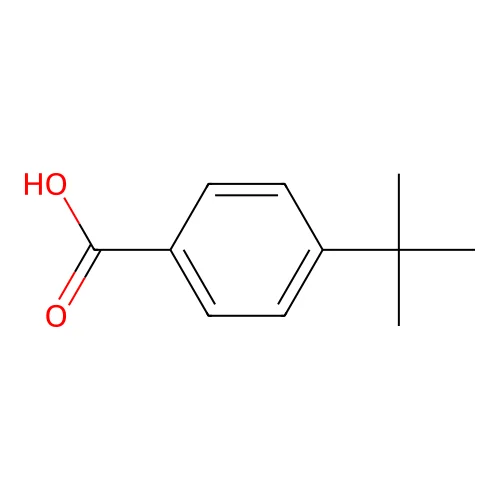 4-tert-Butylbenzoic acid structure