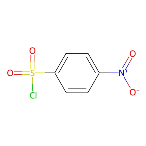 4-Nitrobenzenesulfonyl chloride structure