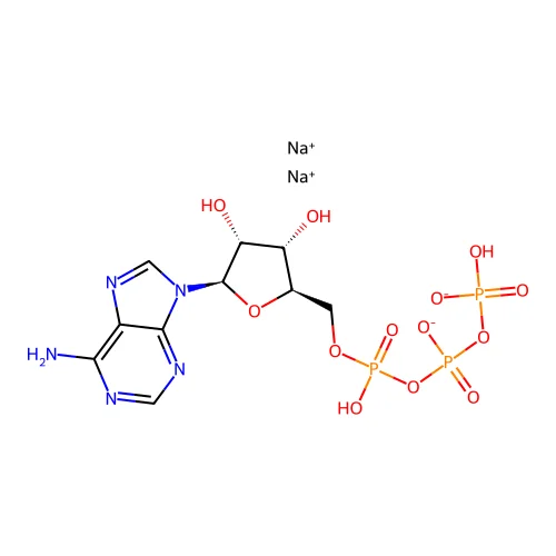 Adenosine Triphosphate Disodium structure