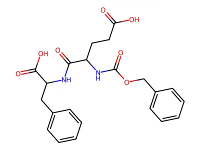 3-phenyl-N-(N-((phenylmethoxy)carbonyl)-L-alpha-glutamyl)-L-alanine structure