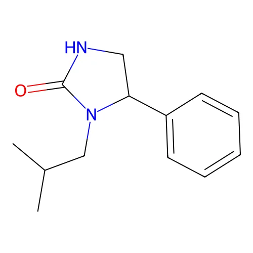 2-Imidazolidinone, 1-(2-methylpropyl)-5-phenyl- structure