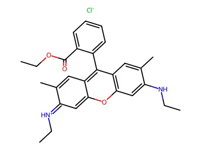 RHODAMINE 6G structure