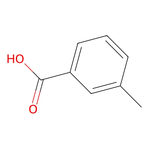 3-Methylbenzoic acid structure
