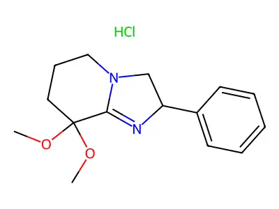 OXAMISOLE HYDROCHLORIDE structure