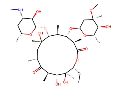 N-Demethylerythromycin A structure