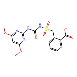 Bensulfuron structure
