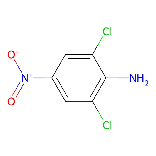 2,6-Dichloro-4-nitroaniline structure