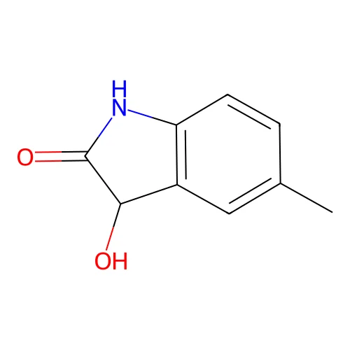 2H-Indol-2-one, 1,3-dihydro-3-hydroxy-5-methyl- structure