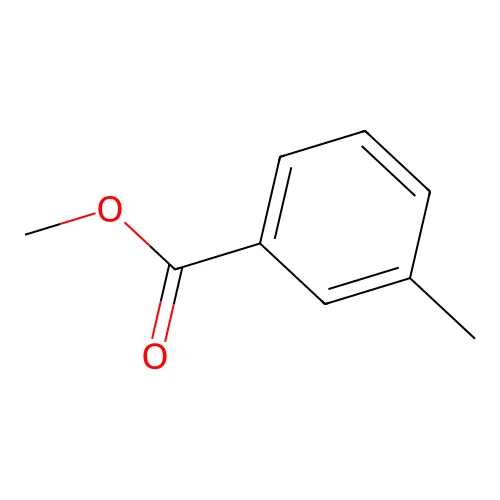 Benzoic acid, 3-methyl-, methyl ester structure