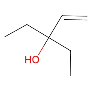 3-Ethyl-1-penten-3-ol structure