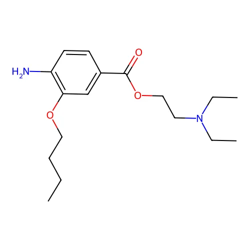Oxybuprocaine structure