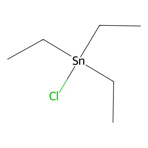 Triethyltin chloride structure
