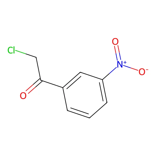 2-Chloro-1-(3-nitrophenyl)ethanone structure