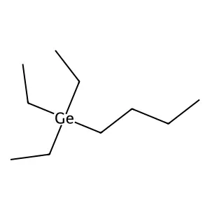 Germane, butyltriethyl- structure