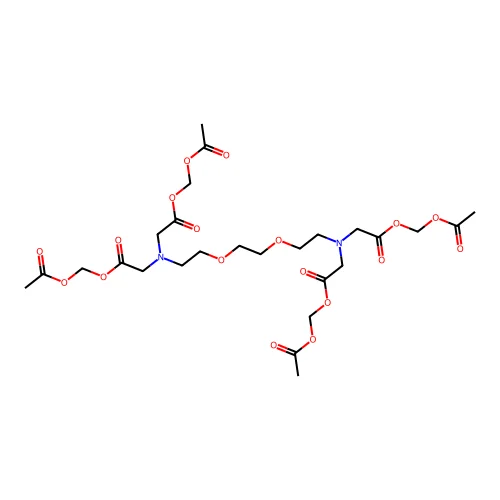 EGTA acetoxymethyl ester structure