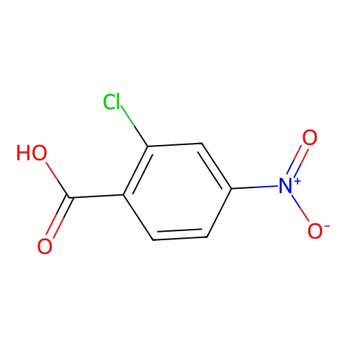 2-Chloro-4-nitrobenzoic acid structure