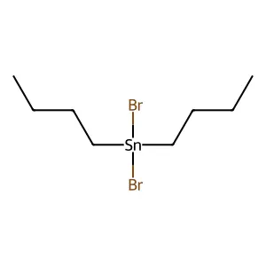 Dibromodibutylstannane structure