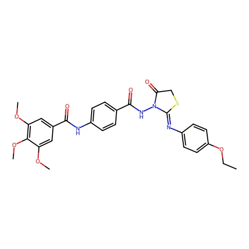 C28H28N4O7S structure