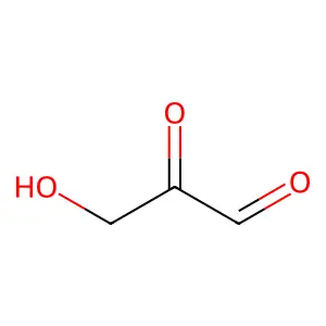 Hydroxypyruvaldehyde structure