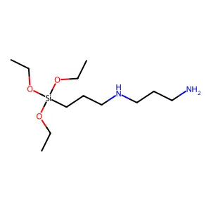 1,3-Propanediamine, N-[3-(triethoxysilyl)propyl]- structure