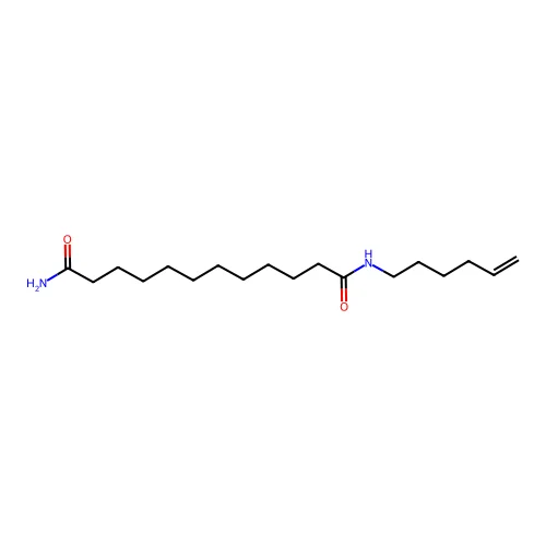 N-Hex-5-enyldodecanediamide structure