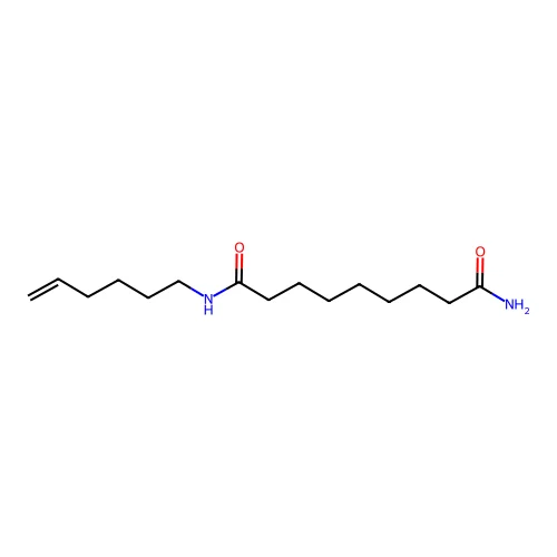 N-(5-Hexenyl)nonane-1,9-diamide structure