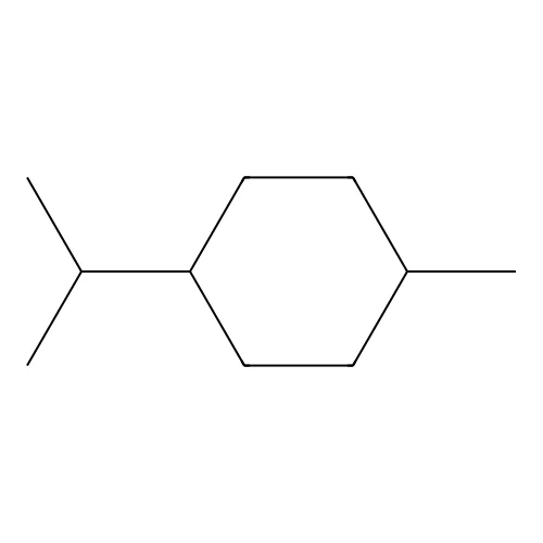 1-Methyl-4-isopropylcyclohexane structure