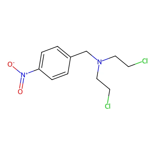 Bis-(2-Chloroethyl)-(4-nitrobenzyl)amine structure