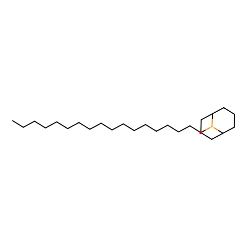9-Stearyl-9-phosphabicyclo(3.3.1)nonane structure