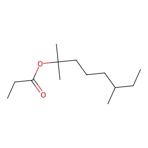 2,6-Dimethyl-2-octyl propionate structure