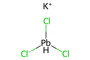 Potassium trichloroplumbate structure